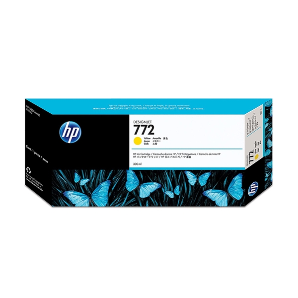 HP772インクカートリッジ イエロー CN630A（顔料系）(300ml入り イエロー(Y)): インク・トナー 販促エクスプレス  即納！販促資材が安くて早く届く