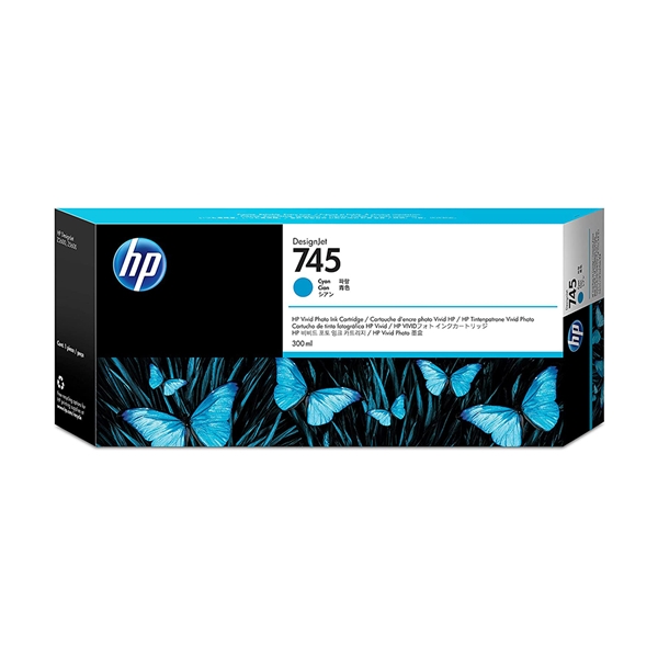 国内正規商品 HP745インクカートリッジ シアン300ml F9K03A プリンター・FAX用インク