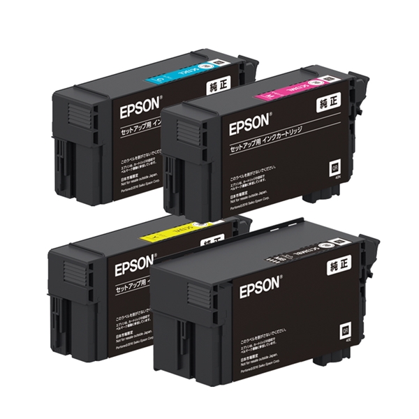 エプソン（EPSON）SC-T3150/SC-T3150N対応 インク4色セット（MB/C/M/Y）(マットブラック・シアン・マゼンタ・イエロー):  インク・トナー 販促エクスプレス 即納！販促資材が安くて早く届く