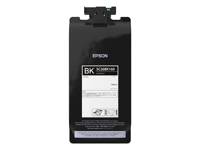 エプソン(EPSON) 純正インクカートリッジ　SC26BK160　フォトブラック　1600ml