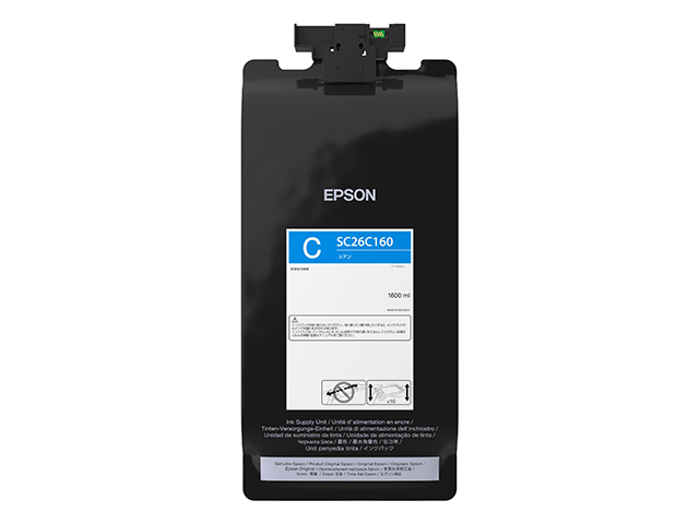 エプソン(EPSON) 純正インクカートリッジ　SC26C160　シアン　1600ml