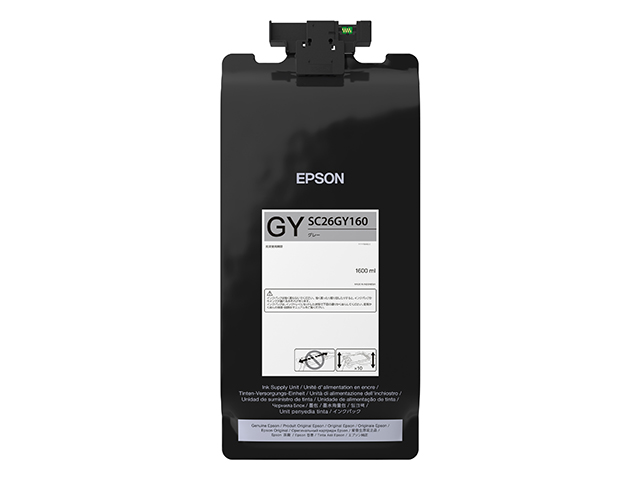 エプソン(EPSON) 純正インクカートリッジ　SC26GY160　グレー　1600ml