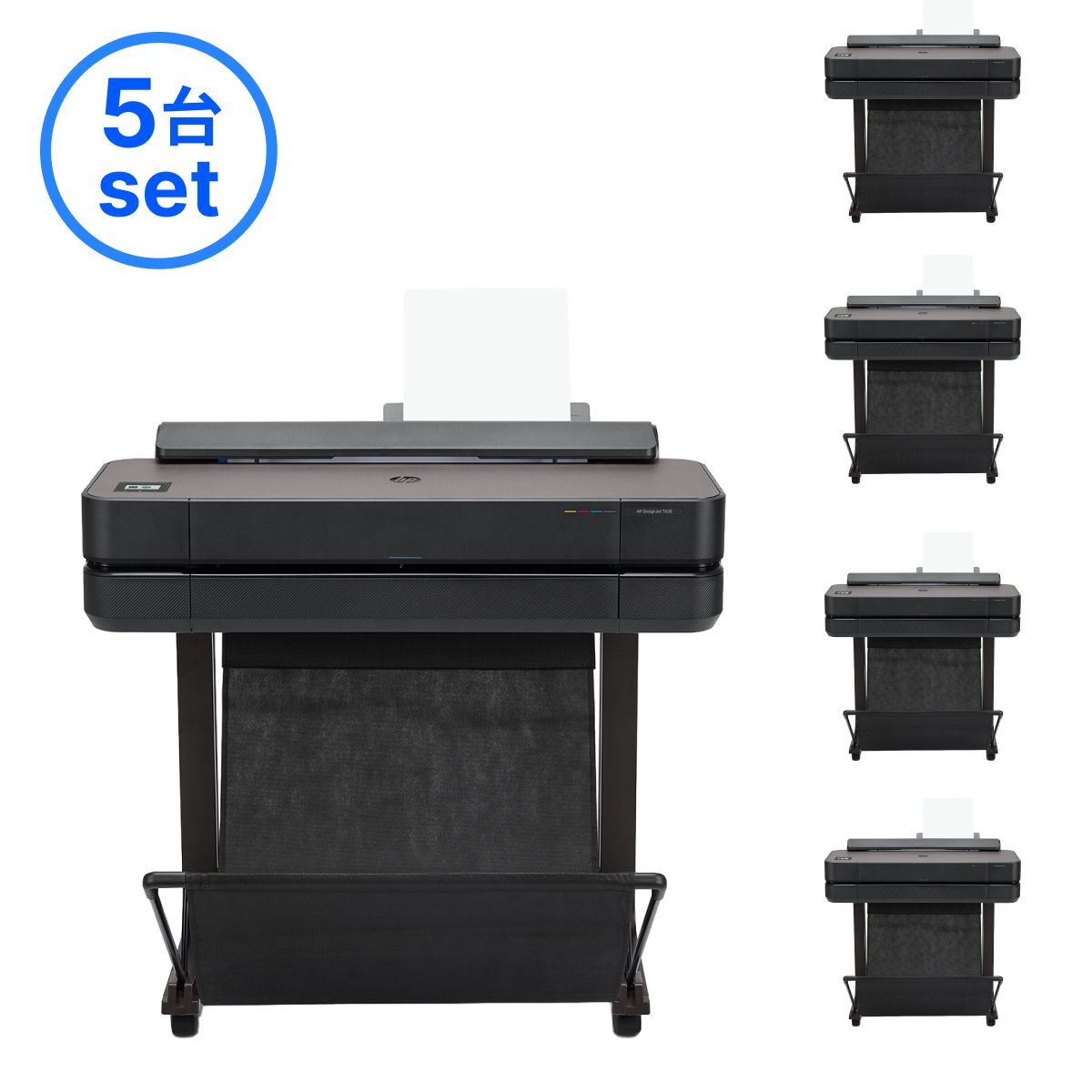 【1台あたり121,000円】HP DesignJet T650 A1 5HB08D#BCD 大判プリンター(車上渡し)5台セット