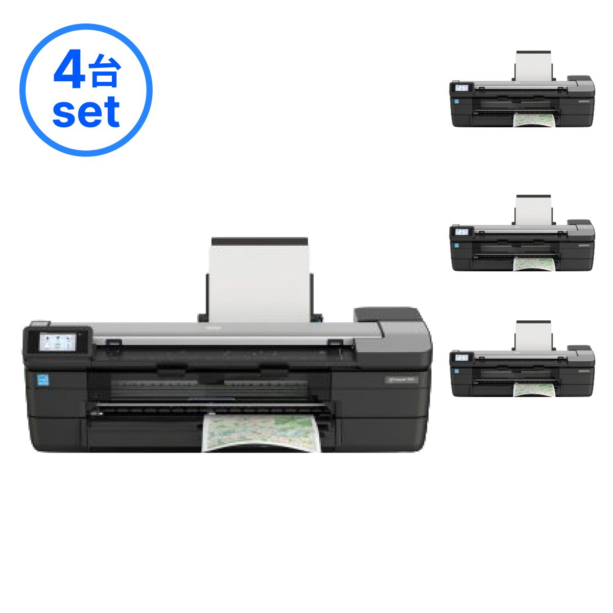 【1台あたり213,070円】 HP DesignJet T830SE MFP A1モデル 大判プリンター(車上渡し)4台セット